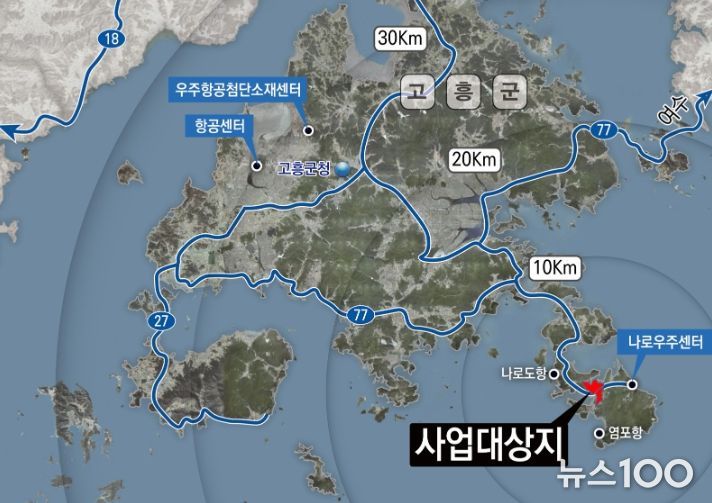 고흥 우주발사체 국가산업단지