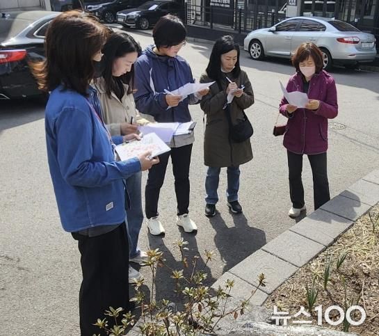 수원시 영통구 매탄3동, 손바닥정원 모니터링 실시