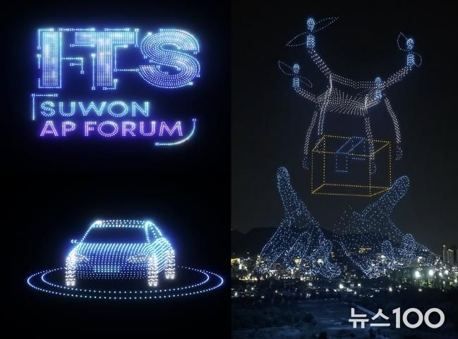 2025 수원 ITS 아태총회 드론아트쇼 이미지(안)