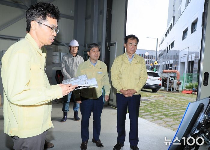 평택시, 2025년 여름철 집중호우 대비 배수펌프장 현장 점검