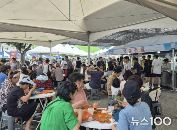 양평수박축제 다회용기 사용