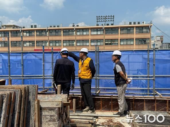 건설공사 시민감리단 점검 사진