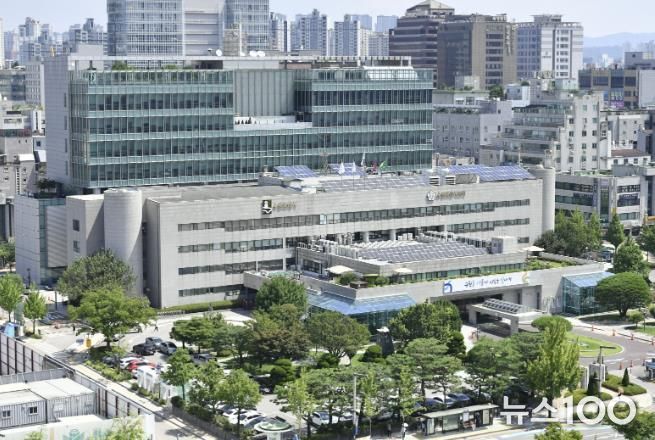 수원시청 전경