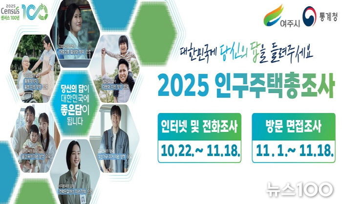 여주시, '2025 인구주택총조사' 실시