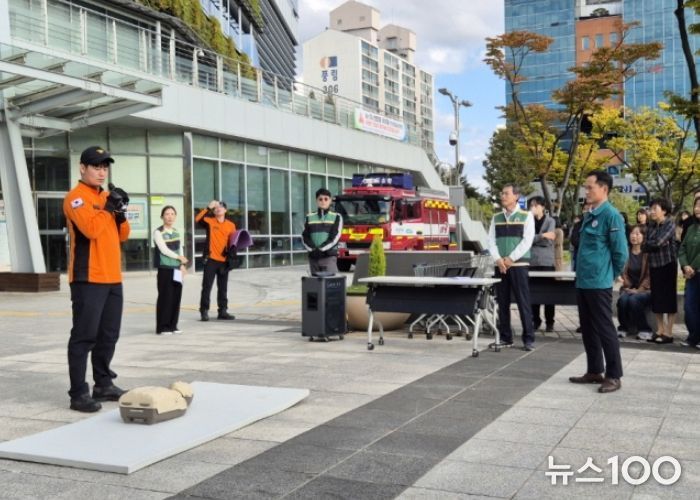 고양시 일산서구, 대화119안전센터와 화재대비 합동 소방훈련 실시