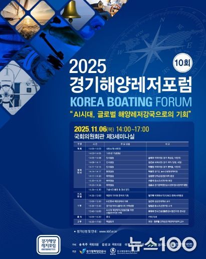 제10회 경기해양레저포럼 포스터