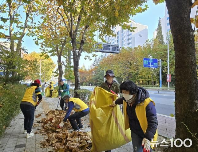 산본2동마을청소