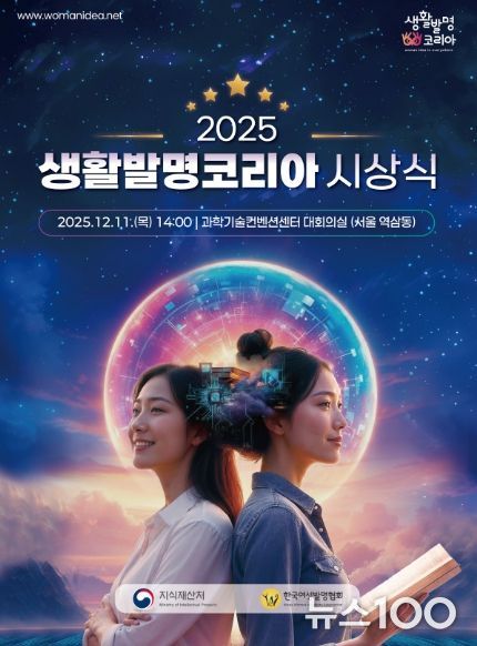 2025 생활발명코리아 시상식 포스터