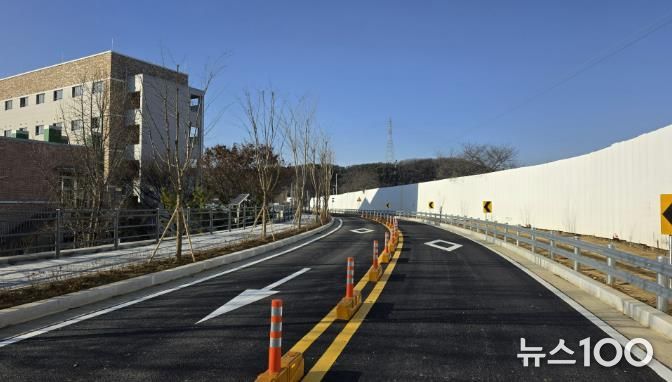 용인특례시 처인구가 이동읍에 '중3-2호선' 도로공사를 마무리했다.