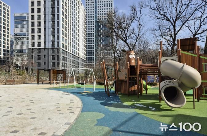 과천지식정보타운 근린공원4 개방…생활 속 휴식공간 마련