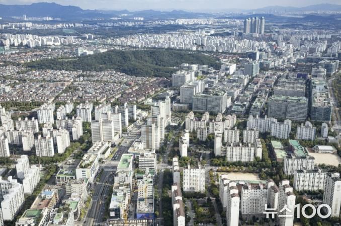 일산신도시 전경