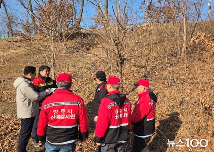 백석읍, 산불감시·가로변 정비 현업근로자 안전점검 실시