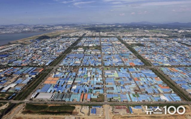 시화국가산업단지 전경(2023년).