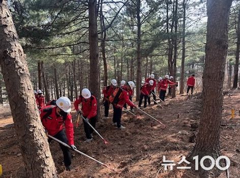 산불 대응 합동훈련