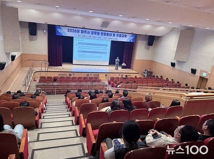 파주시, 공무원 민원응대 역량 강화 교육 실시